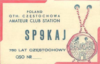 SP9KAJ - QSL